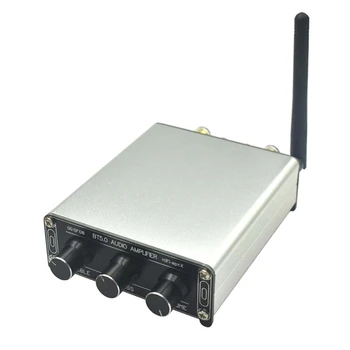 50Wx2 Bluetooth 5.0 TPA3116D2 HiFi Zosilňovač Skončil Rada v Prípade Domácej Audio TPA3116 Amp so Výšok