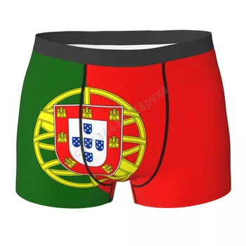 Muži Nohavičky Portugalsko Vlajkou Portugalský Krajiny Boxerky Polyester Spodky Pre Chlapcov Mužov Veľká Veľkosť